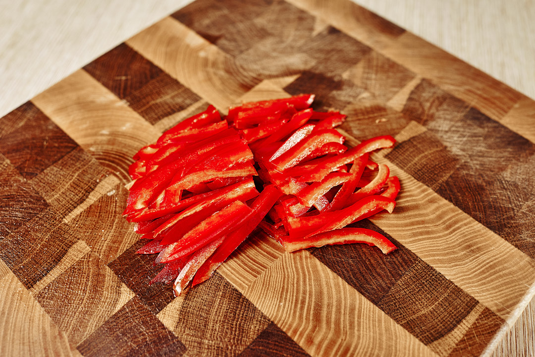 Chopped bell pepper