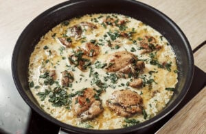 Creamy Mustard Chicken Thighs