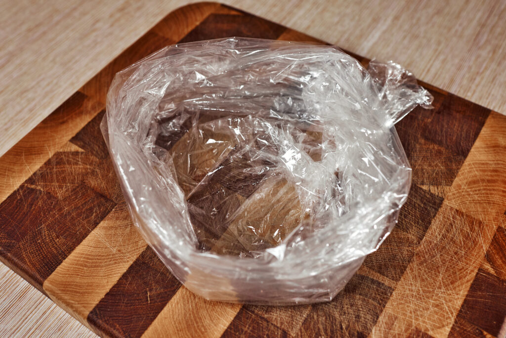 baking bag before roasting