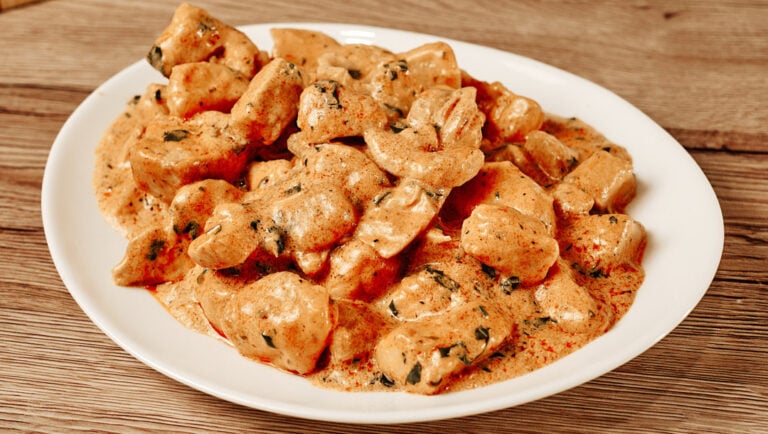 Creamy chicken and potatoes