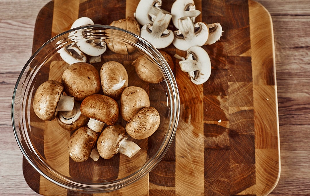 Mushrooms for chicken liver recipe