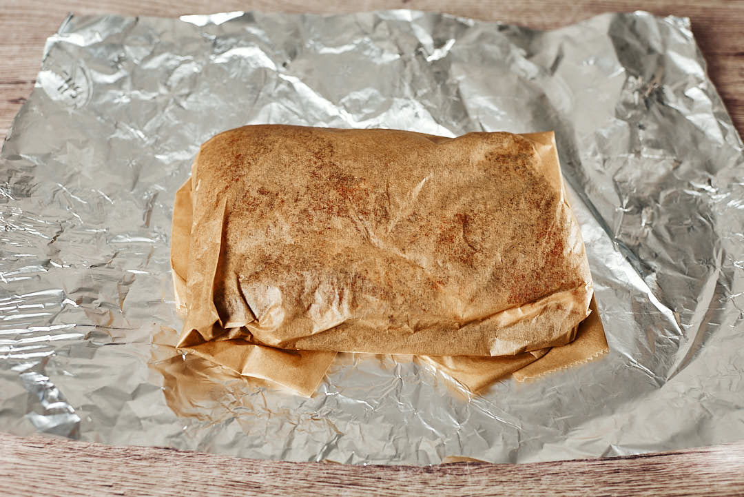 Seal with parchment paper