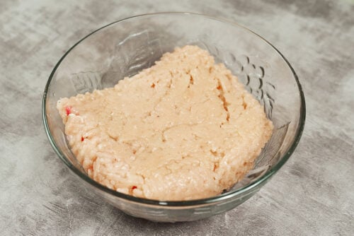 Ground chicken for meatballs