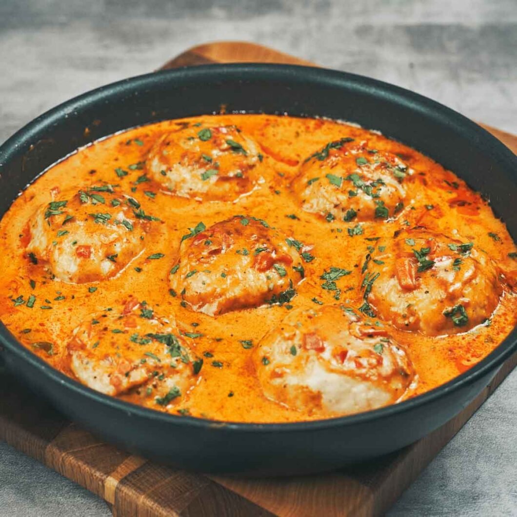 Creamy Chicken Meatballs