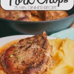 Pork Chops in Creamy Sour Cream Gravy