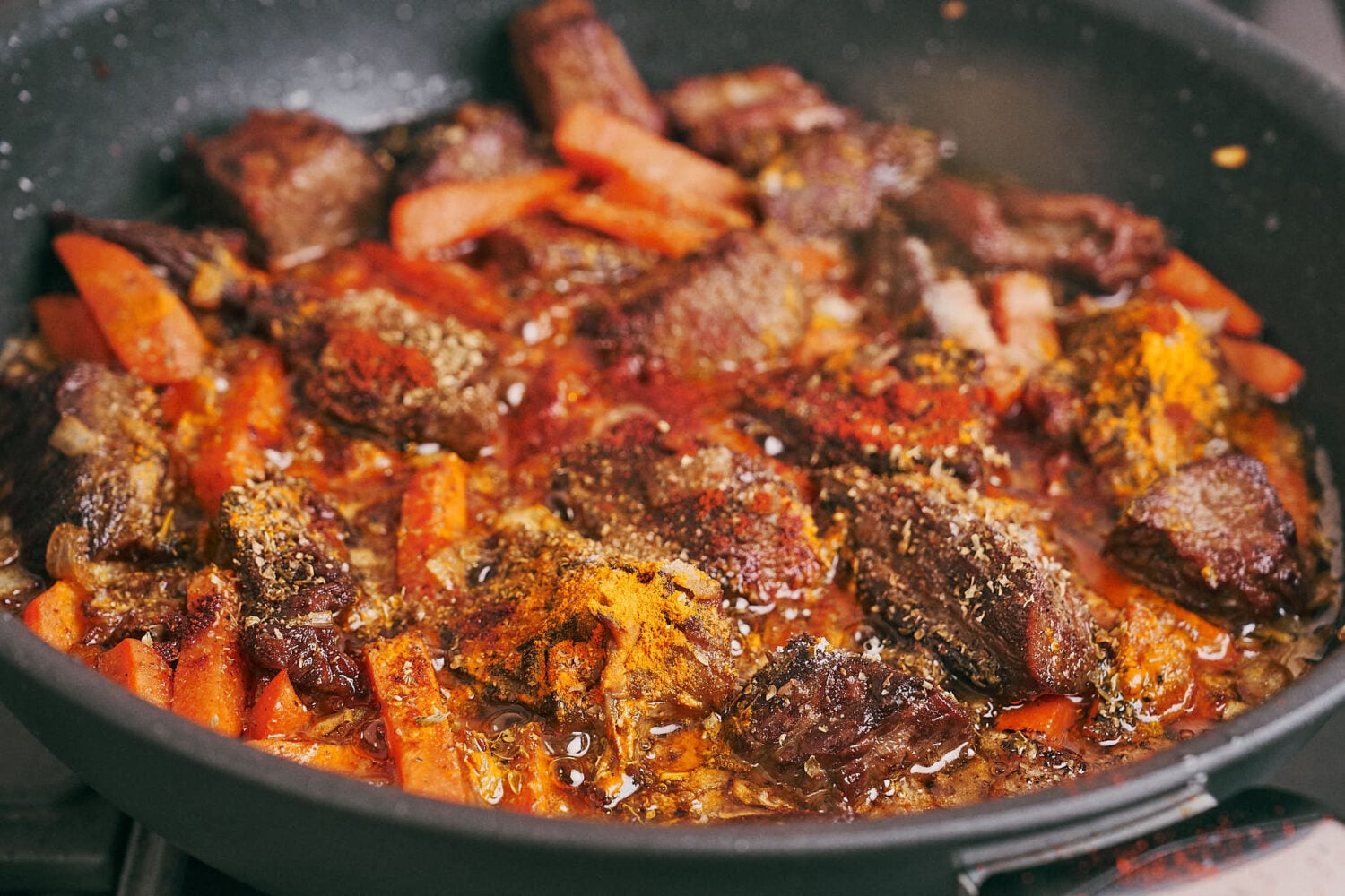 Beef and Rice Skillet with Perfectly Fluffy Rice