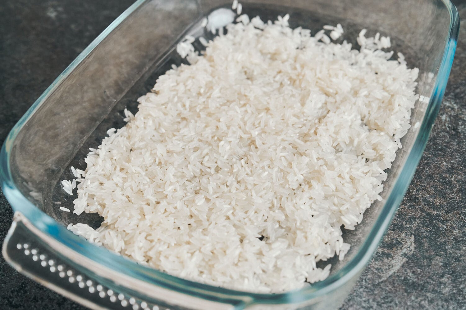 Oven Baked Rice (Easy, Fluffy, No Stirring)