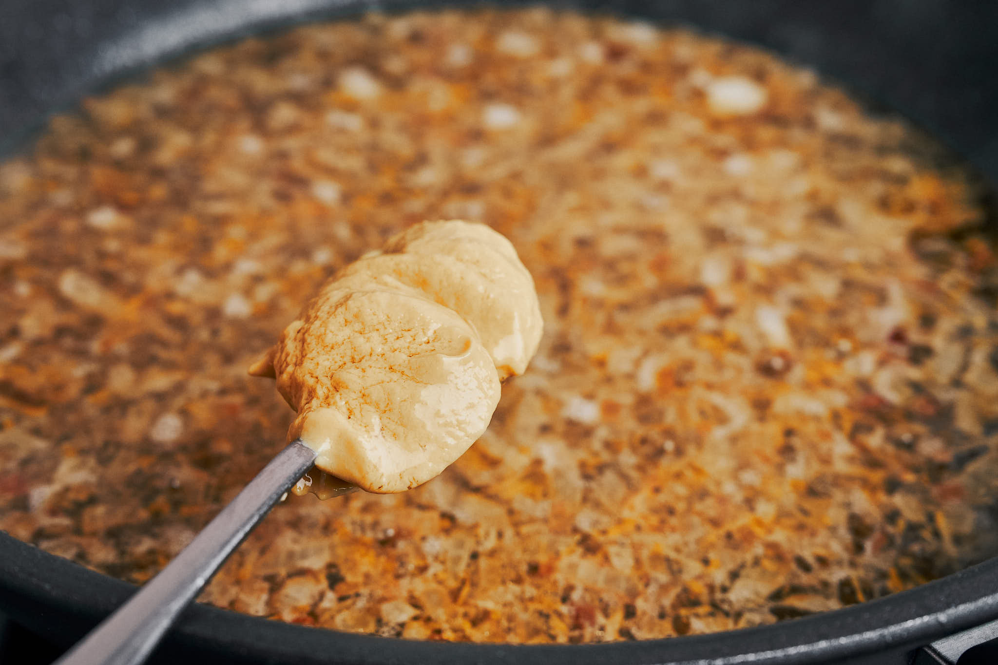 adding Dijon mustard to the lemon sauce for extra richness and flavor