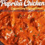 creamy paprika chicken with tender chicken in a rich creamy paprika sauce